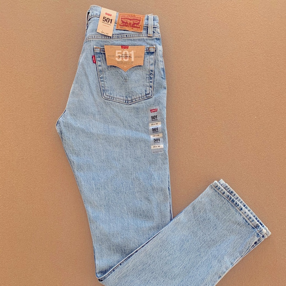 Levi’s 501 Original Fit Stretch Women’s Jeans NWT